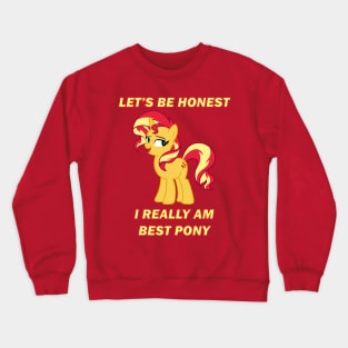 Sunset Shimmer is best pony Crewneck Sweatshirt